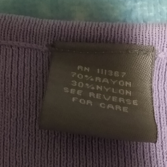 LouLou Sleeveless Size L Lavender - Picture 6 of 7